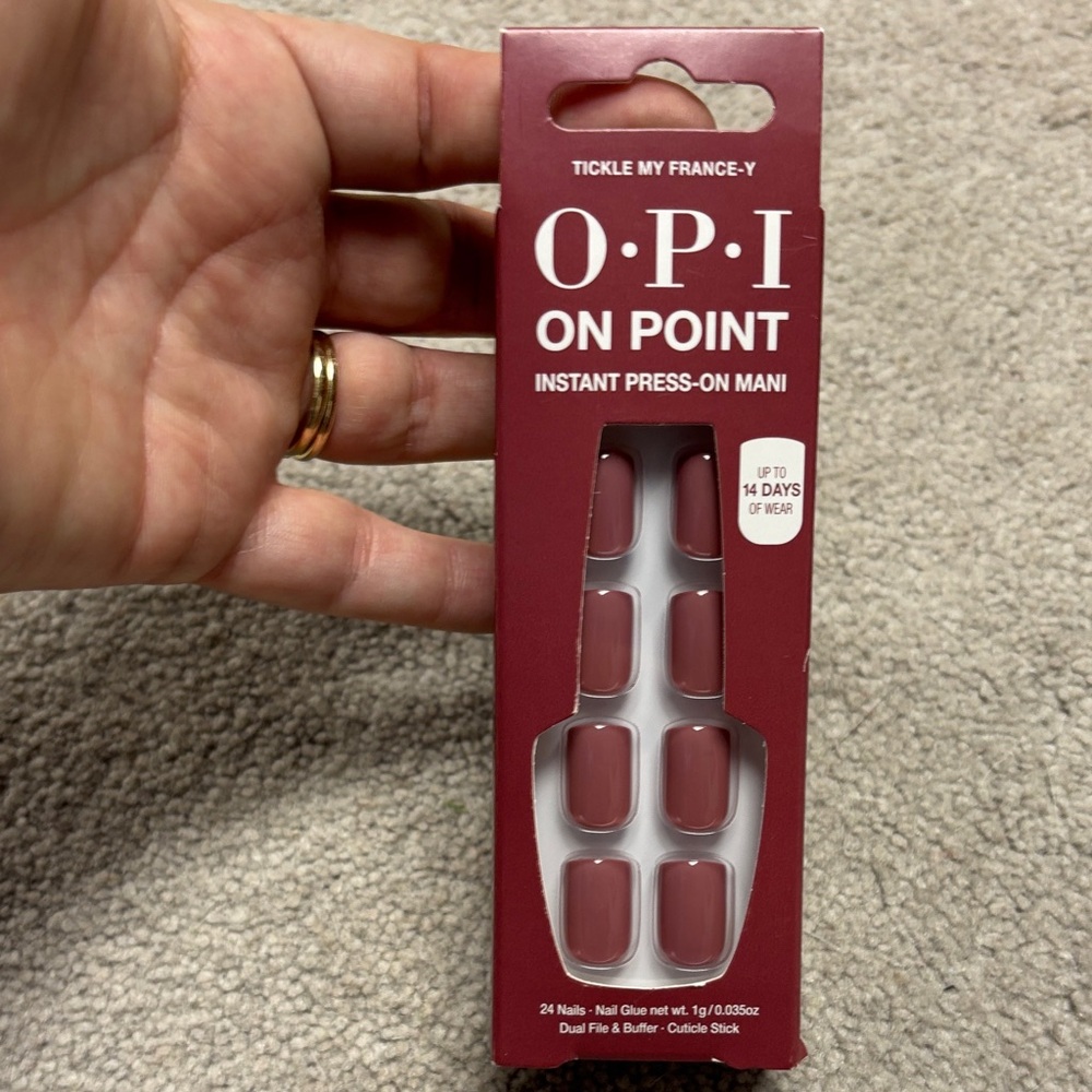 OPI On Point Press-On Nails - tickle my France-y